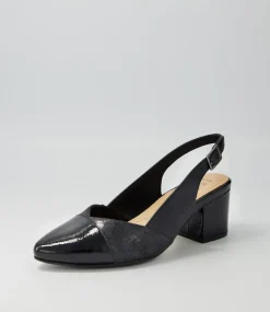 Vabra Xw Black Mix Heels