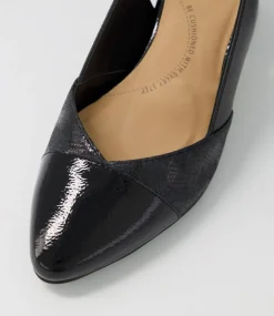 Vabra Xw Black Mix Heels