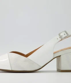 Vabra Xw White Mix Heels