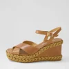 Valrae Tan Leather Sandals