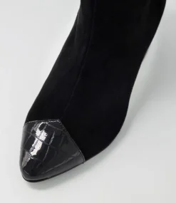 Vann Xw Black Mix Ankle Boots