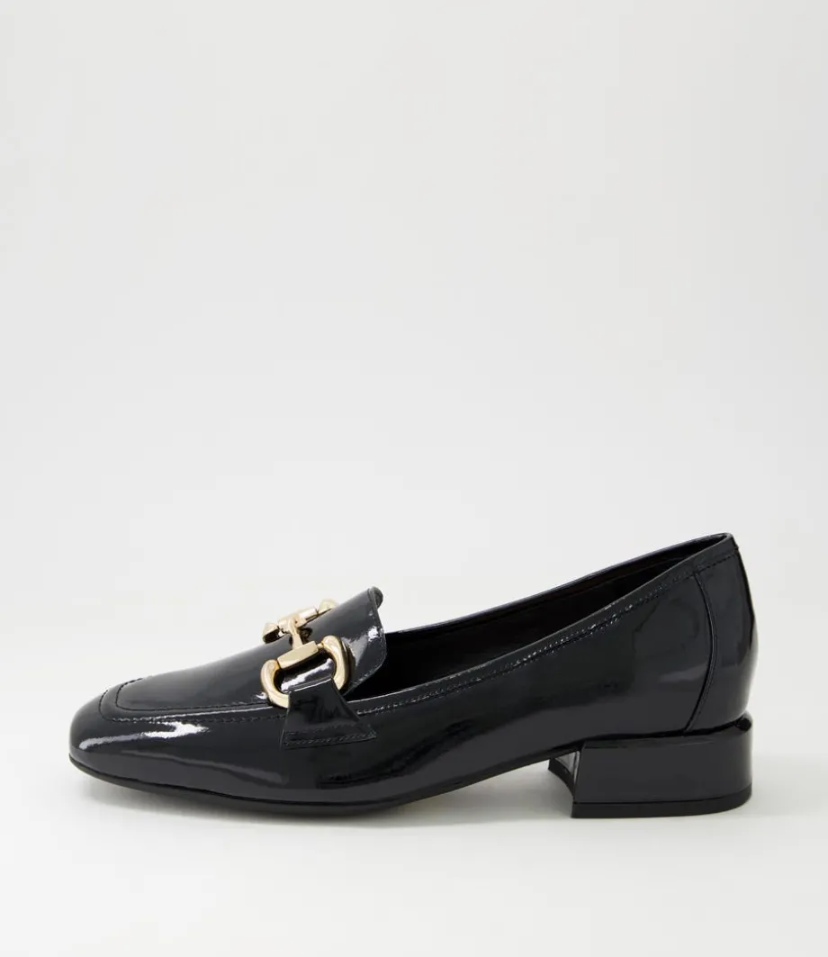 Velam Black Patent Leather Heels