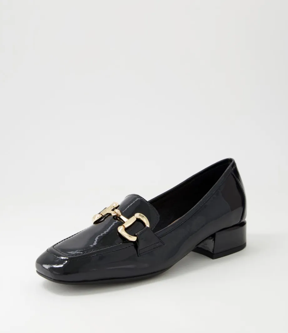 Velam Black Patent Leather Heels