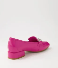 Velam Fuchsia Patent Leather Heels