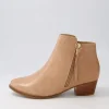 Vendas Xf Cappuccino Leather Ankle Boots