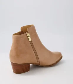 Vendas Xf Cappuccino Leather Ankle Boots