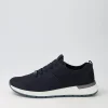 Venice 02 Navy Leather Sneakers