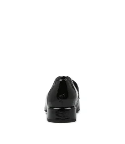 Viserys Black Shrunken Patent Heels