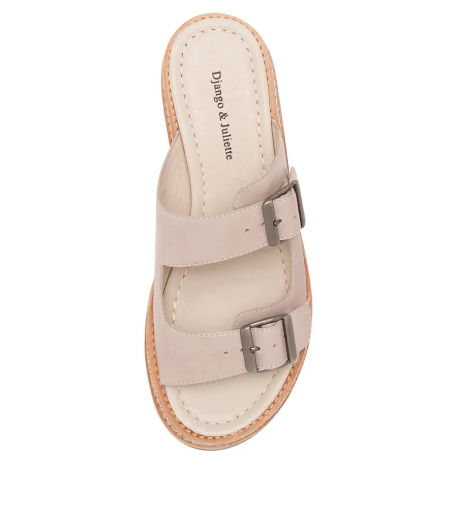 Vishu Oyster Leather Sandals