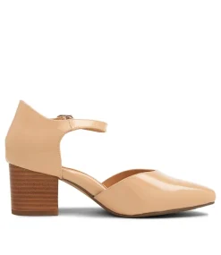 Vitor Xw Nude Patent Leather Heels