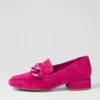 Vivek Fuchsia Suede Heels