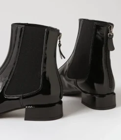 Voria Dj Black Patent Elastic