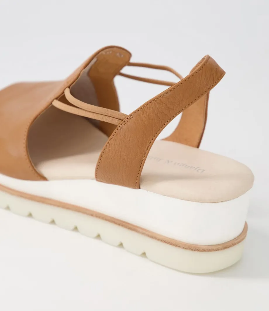 Wadmire Dark Tan Leather Sandals