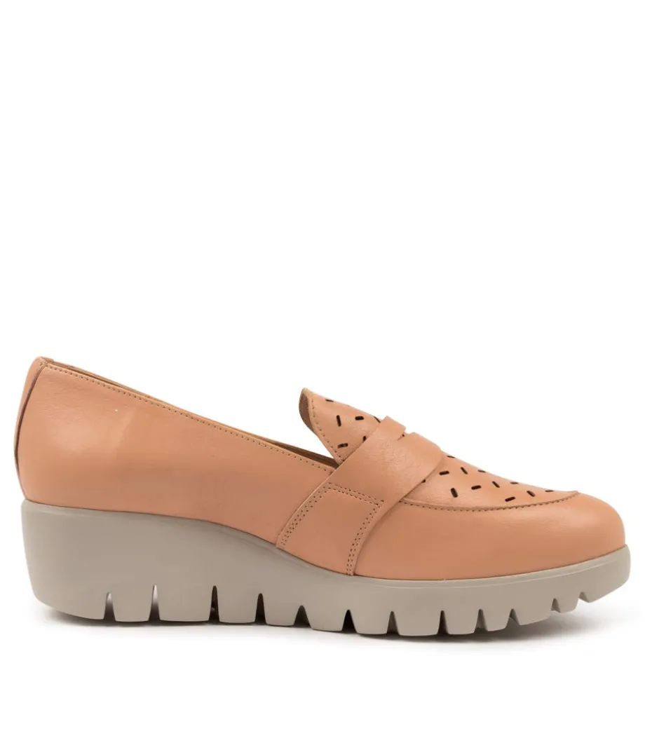 Wendie Nude Leather