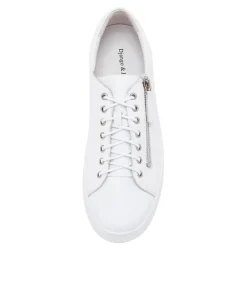 Wolfie White Leather Sneakers Ws