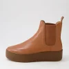 Wylder Scotch Light Choc Leather Chelsea Boots
