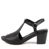 Zettie Black Leather