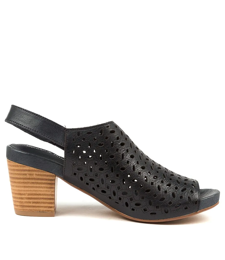 Zimmy Navy Leather